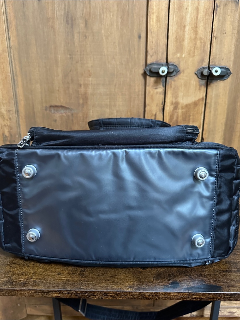 lug Black Puddle Jumper Quilted Travel Tote - Picture 5 of 7
